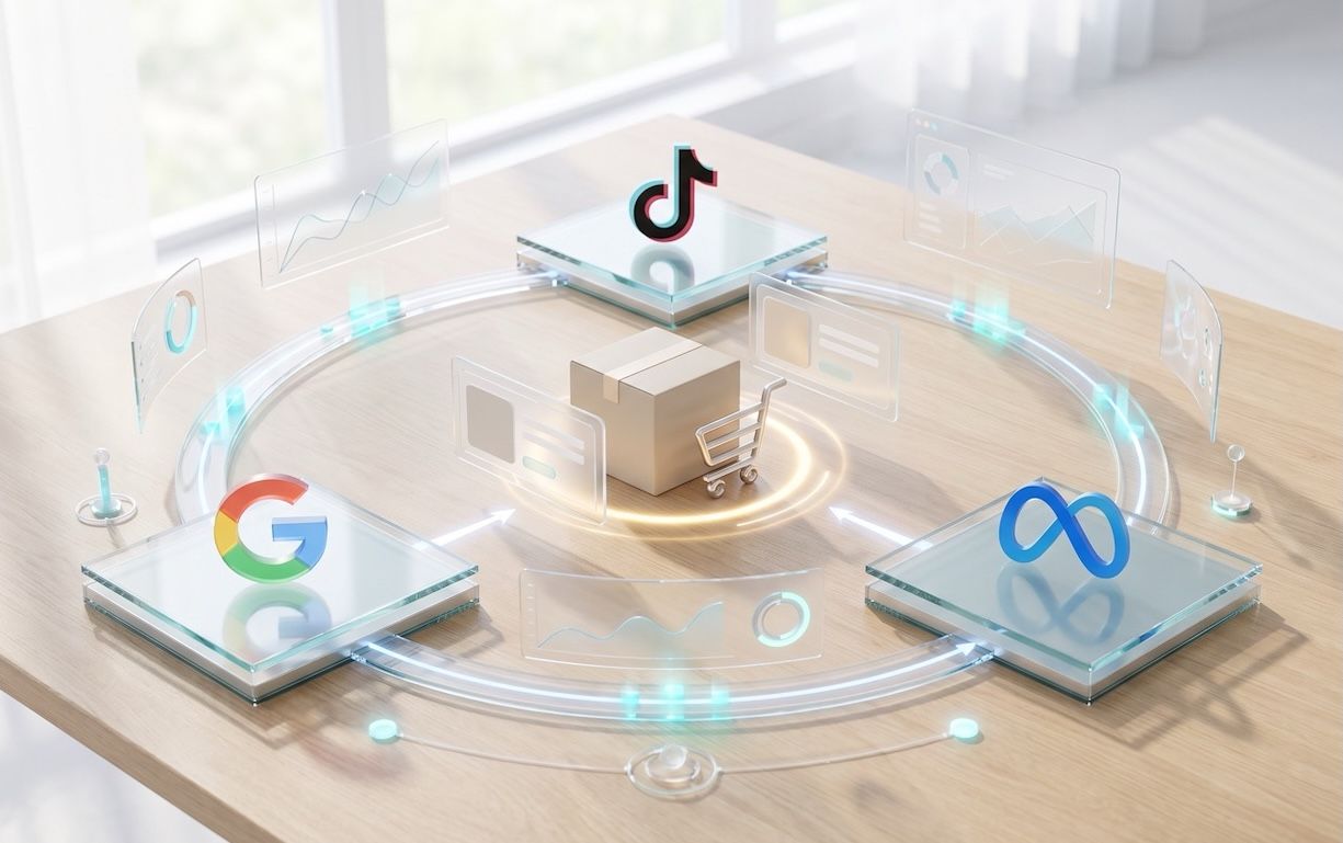 Трафік-екосистема для e-commerce: як не втрачати клієнтів між Google, Meta та TikTok