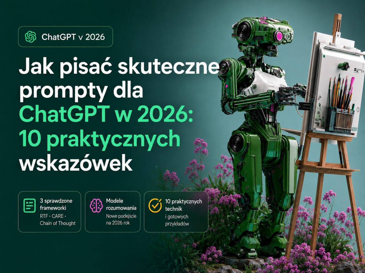 Jak pisać dobre prompty do ChatGPT? 10 zasad i przykłady