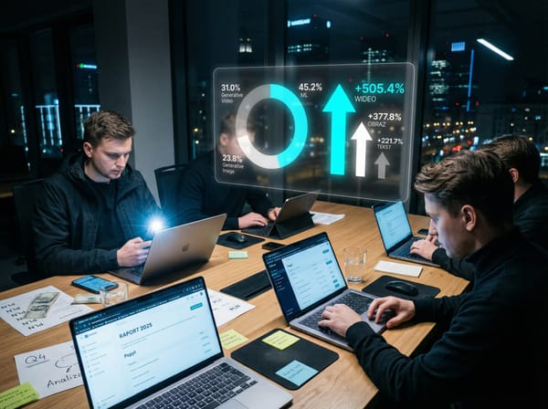 Dynamika popytu na usługi sztucznej inteligencji w modelu on-demand. Raport roczny 2025