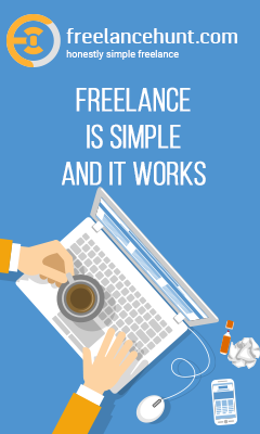 Freelancehunt banner
